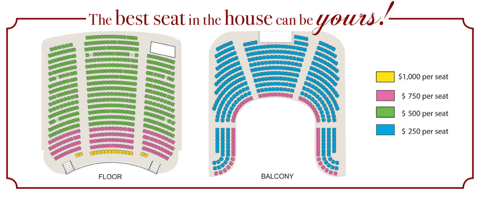 Seating Chart Carnegie Music Hall Homestead